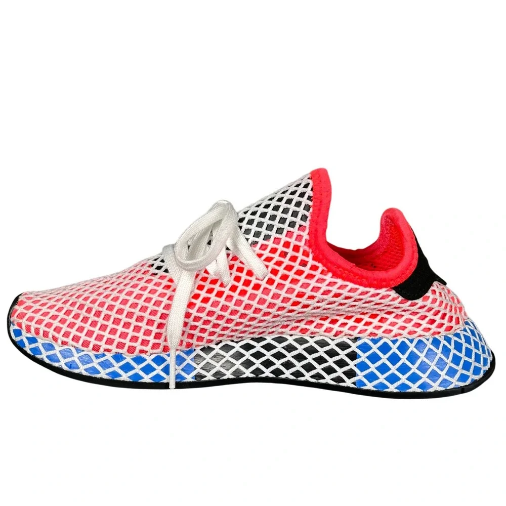 Adidas Deerupt Runner Athletic Youth 4.5 Rare Solar Red DA9610 Womens‎ Size 6
